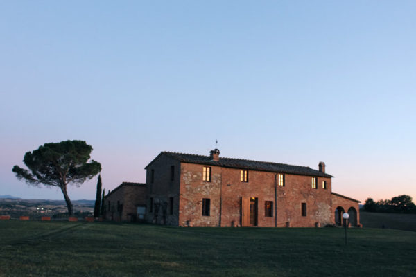 italy villa night